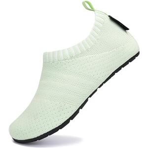 SAGUARO Scarpe da Scogli Bambino Bambina Scarpe Mare Bambini Scarpette Scogli Ragazze Ragazzi Scarpette Mare Antiscivolo Scarpe Immersione Leggere Scarpe Acqua Scarpe Nuoto Verde, Gr.26/27 EU