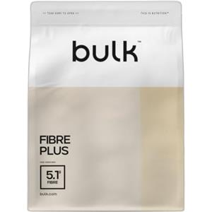 Bulk Fibre Plus, Senza Gusto, 480 g, 60 porzioni, Supporta la salute digestiva e intestinale, Fibre solubili e insolubili, Aiuta la salute intestinale, Vegano