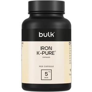 Bulk Ferro (K-Pure ) Capsule da, 20 mg, 90 Capsule, 90 porzioni | 90 porzioni