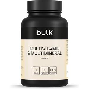 Bulk Compresse multivitaminiche e multiminerali sfuse una volta al giorno, 90 compresse