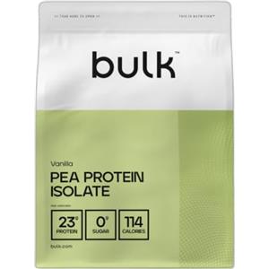 Bulk Pea Protein Isolate Powder, Vanilla, 1 kg | Vegan Protein Shake