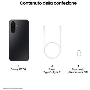 GALAXY A17 5G 128GB BLACK EE