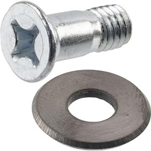 AERZETIX Kit di ricambio per tagliapiastrelle Ø15x6x1.5 mm rotella di taglio per tagliapiastrelle