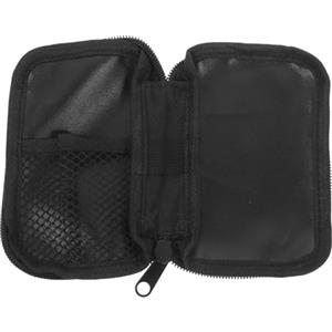 BCOATH Misuratore Inquinamento Zip Nero Glicemia Custodia di e Borsa Trasporto Facile e Prevenzione Pazienti Diabetici Uso Quotidiano e Brevi Viaggi