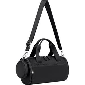 Generisch Borsone da mare, tracolla regolabile, borsa per il weekend, borsa sportiva, per bottiglia d'acqua, vestiti, beauty case, viaggi, attività all'aperto, campeggio, spiaggia, pernottamento, ospedale, da
