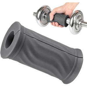 Generico Impugnature manubri Copertura Protettiva Impermeabile In Silicone | Manicotti Impugnatura per Sbarra Trazioni Per Stacco Rematore Sollevamento Trazioni Allenamento Gym
