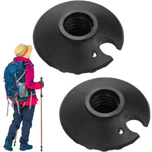 Generic Coppia di cestini per bastoni da trekking, antiscivolo, universali, leggeri | Accessorio protettivo per bastoncini da trekking, sci, racchette da neve, alpinismo, escursionismo, escursionismo