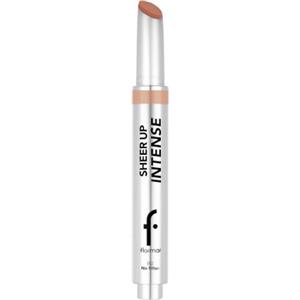 Flormar Sheer Up Intense Click-Up - Rossetto idratante lucido con colore, consistenza cremosa e leggera per labbra lucide e applicazione a scatto, 2,3 g, 002 No Filter