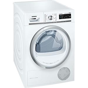 Siemens WT47W590 Libera installazione Caricamento frontale 9kg A++ Bianco - Asciugatrice (indipendente, Caricamento frontale, Pompa di calore, Bianco, Manopola, Touch, 112 L)