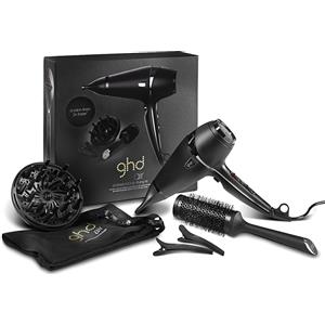 Ghd Air Professional Hair Drying Kit 5 pz Asciugacapelli Dual Air + Diffusore + Beccucci + Clip + Brush + Sacca Capelli Bagnati Cofanetto