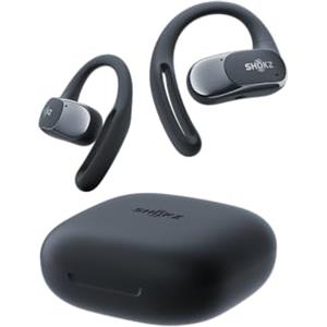 SHOKZ OpenFit Air - True Wireless-Kopfh?rer mit Mikrofon - offenes Ohr - ?ber dem Ohr angebracht - Bluetooth - Schwarz (T511-ST-BK)
