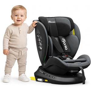 Bonio I-Size 360 Girevole Seggiolino Auto con ISOFIX, 40-150cm