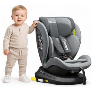 Bonio I-Size 360 Girevole Seggiolino Auto con ISOFIX, 40-150cm