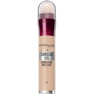 Maybelline New York Correttore Multi-Uso, Idratante e con Coprenza Modulabile, Imperfezioni e Occhiaie Coperte, Con Bacche di Goji e Haloxyl, Cancella Età, Tonalità: 07 Sand, 6,8 ml