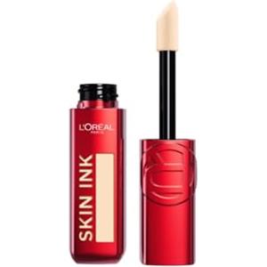 L'Oreal Paris L'Oréal Paris Fondotinta Correttore 2 in 1, Copertura Semplice e Uniforme Fino a 48h, Finish Matte, Semipermanente, Texture Leggera, Infallible Skin Ink, Tonalità: Light Neutral 20, 15 ml