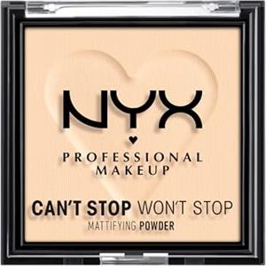 NYX Professional Makeup Fondotinta in polvere Can't Stop Won't Stop, Matte Finish, Fair