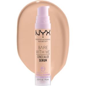 NYX Professional Makeup Bare With Me, Siero Correttore, Naturale, Copertura Media, Vanilla, 9.6ml