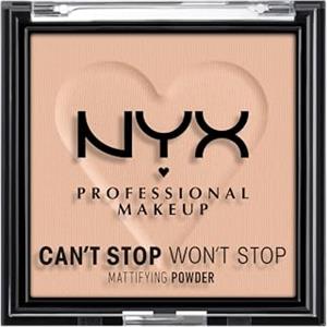 NYX Professional Makeup Fondotinta in polvere Can't Stop Won't Stop, Matte Finish, Medium