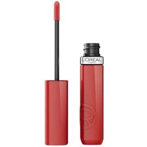 L'Oreal Paris L'Oréal Paris Rossetto Liquido, Colore Intenso ed Effetto Laccato, Tenuta 16H, Resistente alle Sbavature, No Transfer, Con Squalano, Infaillible Laque Resistence, Tonalità: 635 Worth It Medium, 4,3ml