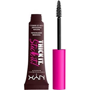 NYX Professional Makeup Thick It. Stick It! Mascara per Sopracciglia, Colora e Infoltisce per 16H di Durata, Espresso
