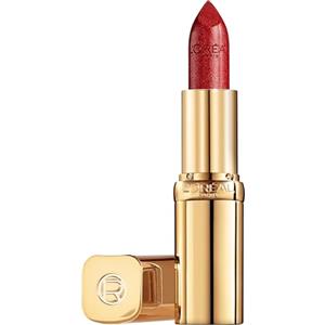 L'Oreal Paris L'Oréal Paris Make Up Rossetto Lunga Durata Color Riche, Colore Pieno, Finish Satinato, 345 Cherry Crystal, Confezione da 1