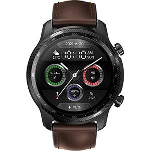 TicWatch Pro 3 Ultra 4G/LTE Smartwatch Connessione cellulare Qualcomm WH11013 e Mobvoi Dual Processor System Wear OS for Men Ossigeno Nel Sangue (funzione LTE non disponibile in Italia)