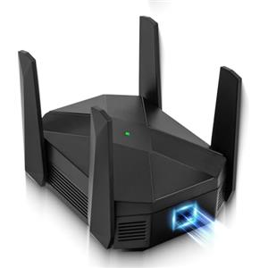 MEETOWN Ripetitore WiFi Potente, WiFi 6 Amplificatore WiFi per Casa con LAN-Gigabit, 3000Mbps Doppia Banda 5GHz/2400Mbps e 2,4GHz/600Mbps, Copertura Fino a 1100㎡ 99 Dispositivi