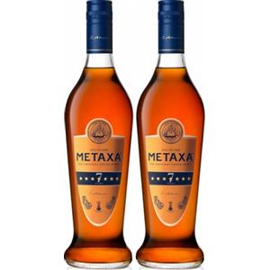 Metaxa Metaxa 7 Stelle Brandy 40 Cl.70-700 ml (Confezione da 2)
