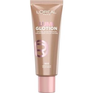 L'Oreal Paris L'Oréal Paris Lumi Glotion Illuminante Liquido, 903 Medium Glow, 40 ml | Illumina & Idrata Istantaneamente, Formula All-in-one con Burro di Karité e Glicerina, Texture Leggera