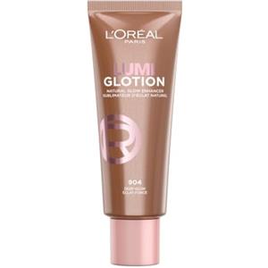 L'Oreal Paris L'Oréal Paris Lumi Glotion Illuminante Liquido, 904 Deep Glow, 40 ml | Illumina & Idrata Istantaneamente, Formula All-in-one con Burro di Karité e Glicerina, Texture Leggera