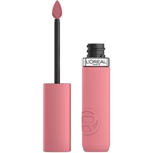 L'Oreal Paris L'Oréal Paris Rossetto Liquido, Colore Intenso, Formula Matte a Lunga Durata, Con Acido Ialuronico, Resistente alle Sbavature, No transfer, Tonalità: 200 Lipstick&Chill
