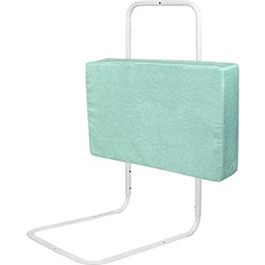 UISEBRT - Sponda di protezione per letto, 50 cm, protezione anticaduta, per bambini, 5 fori, regolabile in altezza, protezione di sicurezza, per neonati, bambini e ragazzi, verde