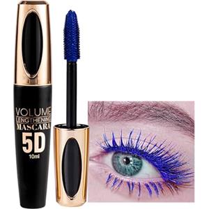 MockTota Mascara 5D Resistente all'Acqua - Volume Intenso & Effetto Riccio | 10ml Vegano e Durevole | Per Matrimoni, Feste e Trucco da Palco