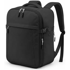 Xkdoai Zaino per Ryanair Zaino da Viaggio 40x30x20 Espandibile 40x30x25 | Bagaglio a Mano Wizz EasyJet, Zaino Impermeabile Porta PC, Zainetto Cabina Antifurto Donna Uomo per Viaggi e Uso Quotidiano