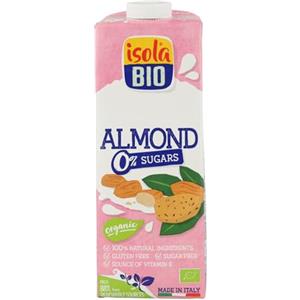 Isola Bio BEBIDA DE ALMENDRAS SIN AZUCAR 1 L