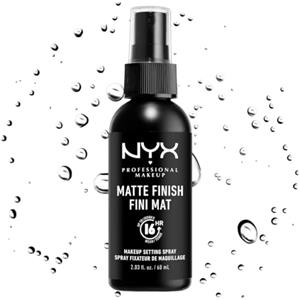 NYX Professional Makeup Setting Spray, Formula fissante leggera a lunga tenuta, Finish matte, 60 ml