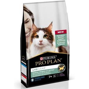 *Purina PRO PLAN Liveclear Gatti Anziani Sterilizzati Ricco in Tacchino
