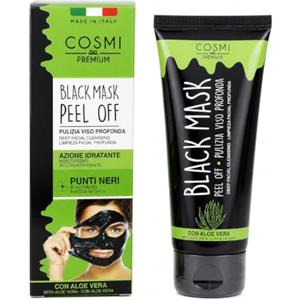 COSMI PREMIUM Maschera Punti Neri Rimozione Peel Off Viso Aloe Vera 100 ml