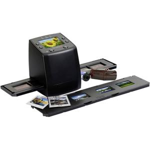 Technaxx Germany Scanner per diapositive Converti pellicola negativa e diapositiva in JPEG digitale Salva su scheda SD-SDHC con display TFT Nessun computer/software richiesto DS-02