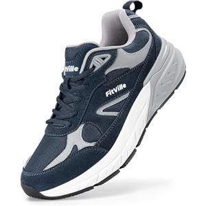 FitVille Extra Large Scarpe Sportive Uomo Sneakers Running Piedi Larghi Antiscivolo Traspiranti Jogging Camminare