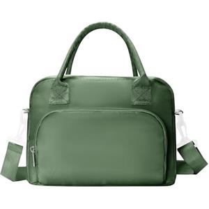 AOTM Borsa Termica Porta Pranzo Donna Uomo, Borsa Frigo con Capacità 12L, Spalline Regolabili, Facile da Pulire, Design Multi-Tasca, Portatile per Ufficio Scuola Viaggio Picnic