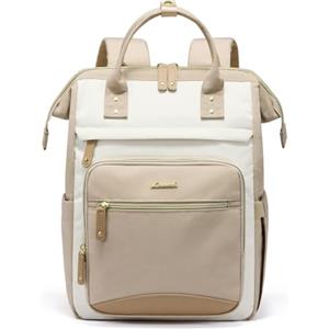 LOVEVOOK Zaino Donna, 15,6" Laptop Zaino Scuola Ragazze Backpack Women | Zaino Impermeabile da Lavoro con Ampio Scomparto Bottiglia & Laptop, Multi-Tasca Borsa Scuola per Ufficio Viaggio