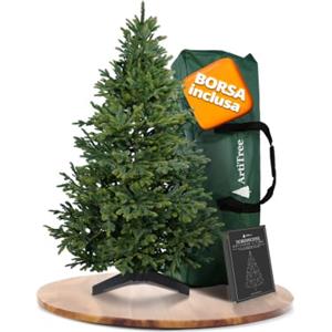 ArtiTree Abete Nordmann Artificiale Realistico, Verde, 180 cm