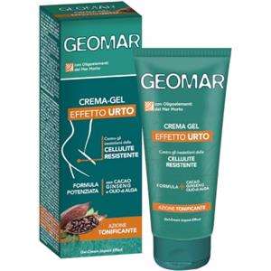 GEOMAR | Crema Gel Effetto Urto, Azione Tonificante, Made in Italy, 200 ml | Contro gli Inestetismi della Cellulite Resistente
