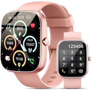 Matast 2026 Smartwatch Uomo Donna, 100+ Sportive Fitness Tracker con Sonno Contapassi Cardiofrequenzimetro, 1.91" Smartwatch con Effettua/Risposta Chiamate, Impermeabil IP68 Smart Watch per Android/iOS
