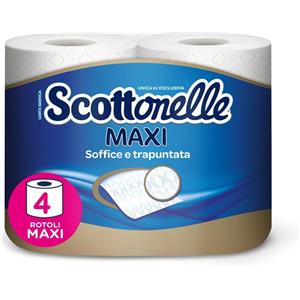 Kimberly Clark SCOTTONELLE CARTA IGIENICA 4 PEZZI ARGAN
