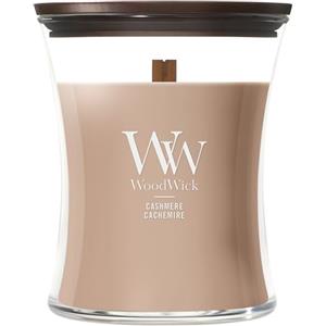 WoodWick Candela profumata | Candela a clessidra media | Cashmere | Regali perfetti per donne