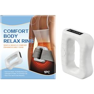 Generico Massaggiatore Fasciale Anello Elettrico Snellente Anticellulite | Anello Fasciale Portatile Per Gambe, Tessuto Profondo, Addome, Muscoli, Cosce, Lavoro, Fitness, Esercizio, Casa E Viaggio