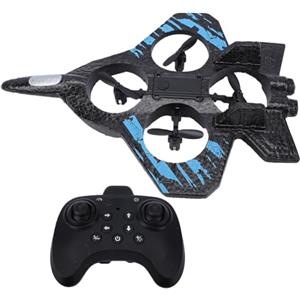 RiToEasysports Aereo RC in Schiuma EPP con Luci LED, Drone Acrobatico per Principianti, | Resiste a oltre 80 urti, mantiene altitudine automatica, eliche sicure coperte, controllo senza testa e 3 velocità
