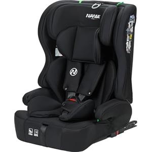 Nania Seggiolino auto per bambini isofix Lima I-size 76-150 cm - Gruppo 1/2/3 da 9 a 36 kg, 15 mesi a 12 anni, testata regolabile, imbracatura di sicurezza a 5 punti,non reclinabile